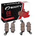 thumbnail image 1 of Sixity C6 Front Rear Ceramic Brake Pads compatible with Kawasaki VN1700 Vulcan 1700 Voyager ABS B9FA BAF BBF BCF BDF 2009-2013 Complete Set, 1 of 5