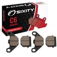 thumbnail image 1 of Sixity C6 Front Rear Ceramic Brake Pads compatible with Sherco 290 X-Ride 2012-2014 Complete Set, 1 of 5