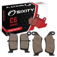 thumbnail image 1 of Sixity C6 Front Rear Ceramic Brake Pads compatible with Suzuki RM125 X Y K1 K2 K3 K4 K5 1999-2005 Complete Set, 1 of 5