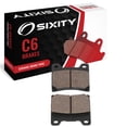 thumbnail image 1 of Sixity C6 Rear Ceramic Brake Pads compatible with Yamaha FZR600R AC RA RAC RBC RD RDCRE REC RF RFC RG RGC RH RHC RJ RJC RK RKC RL RLC 1990-1999 Complete Set, 1 of 5