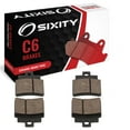 thumbnail image 1 of Sixity C6 Rear Ceramic Brake Pads compatible with Arctic Cat DVX 250 2006-2008 Complete Set, 1 of 5