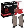 thumbnail image 1 of Sixity C6 Rear Ceramic Brake Pads compatible with BMW R1100RT Spoke wheel 1994-2001 Complete Set, 1 of 5