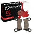 thumbnail image 1 of Sixity C6 Rear Ceramic Brake Pads compatible with Can-Am Spyder RS (SE5) 2010-2012 Complete Set, 1 of 5