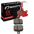 thumbnail image 1 of Sixity C6 Rear Ceramic Brake Pads compatible with Ducati Multistrada 1200 S Pikes Peak 2012-2014 Complete Set, 1 of 5