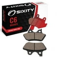 thumbnail image 1 of Sixity C6 Rear Ceramic Brake Pads compatible with Harley Davidson FXDXT Dyna Super Glide T-Sport 2001-2003 Complete Set, 1 of 5