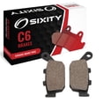 thumbnail image 1 of Sixity C6 Rear Ceramic Brake Pads compatible with Honda CBR650F ABS 2014 Complete Set, 1 of 5