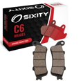 thumbnail image 1 of Sixity C6 Rear Ceramic Brake Pads compatible with Honda VT13CXA Fury ABS VT1300CXA 2010-2015 Complete Set, 1 of 5