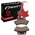 thumbnail image 1 of Sixity C6 Rear Ceramic Brake Pads compatible with Polaris Big Boss 250 6x6 1992-1993 Complete Set, 1 of 5