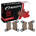thumbnail image 1 of Sixity C6 Rear Ceramic Brake Pads compatible with Polaris Ranger 2x4 500 2005 Complete Set, 1 of 5