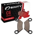 thumbnail image 1 of Sixity C6 Rear Ceramic Brake Pads compatible with Polaris Sportsman 550 EFI 2011 Complete Set, 1 of 5