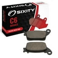 thumbnail image 1 of Sixity C6 Rear Ceramic Brake Pads compatible with Suzuki GSX-R1000 K9 L1 Tokico Radial Caliper 2011 Complete Set, 1 of 5