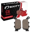 thumbnail image 1 of Sixity C6 Rear Ceramic Brake Pads compatible with Triumph Speed Triple R Nissin Radial Front Nissin Rear To 540476 2009-2012 Complete Set, 1 of 5