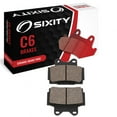 thumbnail image 1 of Sixity C6 Rear Ceramic Brake Pads compatible with Yamaha RZ 500 1984-1986 Complete Set, 1 of 5