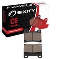 thumbnail image 1 of Sixity C6 Rear Ceramic Brake Pads compatible with Yamaha XVS1100AT V Star 1100 Silverado 2003 Complete Set, 1 of 5