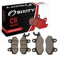 thumbnail image 1 of Sixity C6 Rear Ceramic Brake Pads compatible with Yamaha YXR700F Rhino 700 FI 2011-2013 Complete Set, 1 of 5