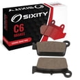 thumbnail image 1 of Sixity C6 Rear Ceramic Brake Pads compatible with Yamaha YZ250 T V W 2T 2005-2007 Complete Set, 1 of 5