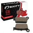 thumbnail image 1 of Sixity C6 Rear Ceramic Brake Pads compatible with Yamaha YZ250F FR FS 4T 2003-2004 Complete Set, 1 of 5