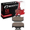 thumbnail image 1 of Sixity C6 Rear Ceramic Brake Pads compatible with Yamaha YZ250WR WRA 1990 Complete Set, 1 of 5