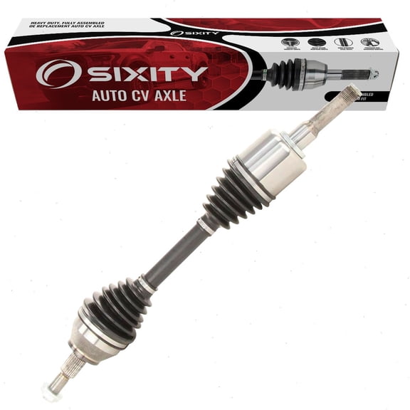 Sixity Front Left CV Axle compatible with Ford Escape 2013-2019 - Driver Side Complete Axle Shaft Assembly