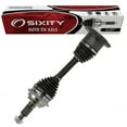 thumbnail image 1 of Sixity Front Left CV Axle compatible with GMC Yukon 1992-1997 - Driver Side Complete Axle Shaft Assembly, 1 of 6