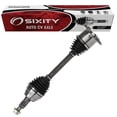 thumbnail image 1 of Sixity Front Left CV Axle compatible with GMC Yukon XL 2015-2020 - Driver Side Complete Axle Shaft Assembly, 1 of 6