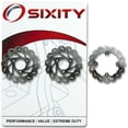 thumbnail image 1 of Sixity Front Rear Rotor compatible with Kawasaki KFX400 2003-2005 Complete Set, 1 of 1