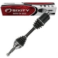 thumbnail image 1 of Sixity Front Right CV Axle compatible with Chevrolet Cobalt 2.2L 2.4L L4 2005-2010 - Passenger Side Complete Axle Shaft Assembly, 1 of 6