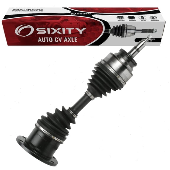 Sixity Front Right CV Axle compatible with Ford F-150 2004-2008 - Passenger Side Complete Axle Shaft Assembly