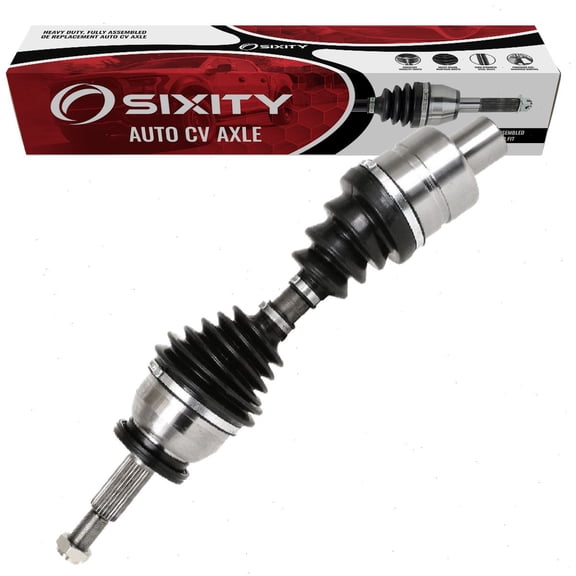 Sixity Front Right CV Axle compatible with Mazda B3000 2000-2002 - Passenger Side Complete Axle Shaft Assembly