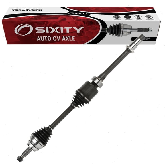 Sixity Front Right CV Axle compatible with Toyota Avalon 3.5L V6 2005-2016 - Passenger Side Complete Axle Shaft Assembly