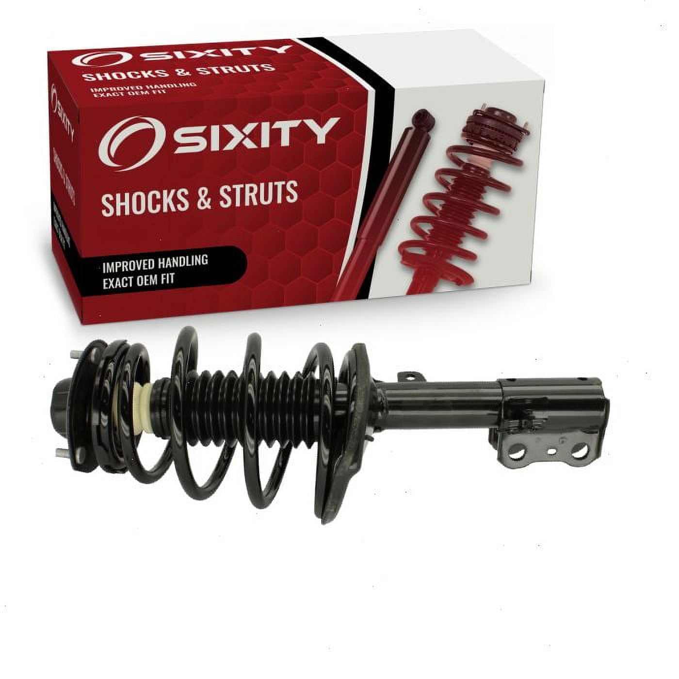 A-Premium Complete Front Strut Set For Lexus ES300h/ES350 2019-2024 & Toyota Avalon 2020-2022 - Quick Suspension Replacement