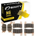 thumbnail image 1 of Sixity N6 Front Rear Sintered Brake Pads compatible with Honda CBR929RR 2000-2001 Complete Set, 1 of 5