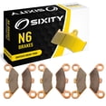 thumbnail image 1 of Sixity N6 Front Rear Sintered Brake Pads compatible with Polaris Hawkeye 2x4 2008-2009 Complete Set, 1 of 5