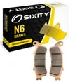 thumbnail image 1 of Sixity N6 Front Sintered Brake Pads compatible with Honda FSC600 Silver Wing FSC 600D 276mm Front Disc 2007-2010 Complete Set, 1 of 5