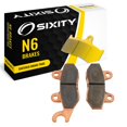 thumbnail image 1 of Sixity N6 Front Sintered Brake Pads compatible with Husqvarna CR 250 1992-1994 Complete Set, 1 of 5