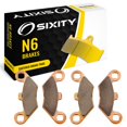 thumbnail image 1 of Sixity N6 Front Sintered Brake Pads compatible with Polaris Sportsman 800 EFI HO 2008-2010 Complete Set, 1 of 5