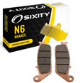 thumbnail image 1 of Sixity N6 Front Sintered Brake Pads compatible with Suzuki GSF600S Bandit ST SV SW 1996-1998 Complete Set, 1 of 5