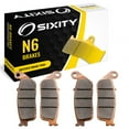 thumbnail image 1 of Sixity N6 Front Sintered Brake Pads compatible with Triumph Tiger 800 XC Adventure ABS Spoke Wheels 2015 Complete Set, 1 of 5