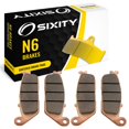 thumbnail image 1 of Sixity N6 Front Sintered Brake Pads compatible with Triumph Tiger Spoke Wheel To VIN 198874 2002-2004 Complete Set, 1 of 5