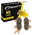 thumbnail image 1 of Sixity N6 Rear Sintered Brake Pads compatible with Can-Am Commander 1000 X 2011-2013 Complete Set, 1 of 5
