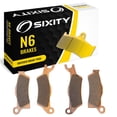 thumbnail image 1 of Sixity N6 Rear Sintered Brake Pads compatible with Can-Am Outlander 1000 6x6 XT 2015 Complete Set, 1 of 5