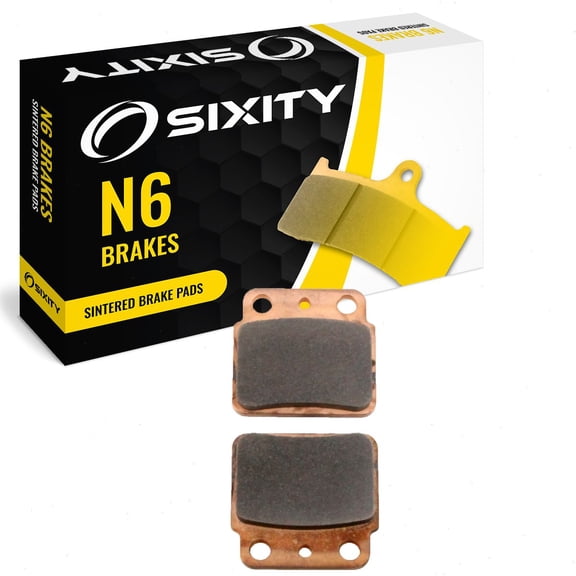 Sixity N6 Sintered Brake Pads FA137 Rear Replacement Kit