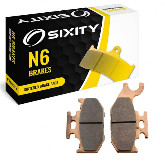 Sixity N6 Sintered Brake Pads FA414 Rear Replacement Kit Full Complete