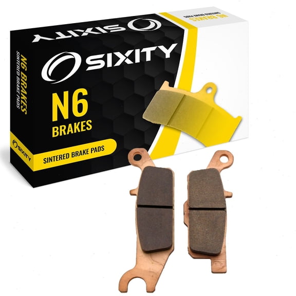 Sixity N6 Sintered Brake Pads FA446 Rear Replacement Kit