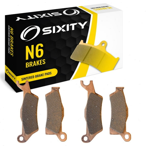 Sixity N6 Sintered Brake Pads FA618 FA618 Front Rear Replacement Kit