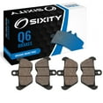 thumbnail image 1 of Sixity Q6 Front Organic Brake Pads compatible with BMW R1200C Classic Cast wheel ABS 1996 Complete Set, 1 of 5