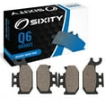 thumbnail image 1 of Sixity Q6 Front Organic Brake Pads compatible with Can-Am Outlander Max 400 HO EFI XT 2008-2010 Complete Set, 1 of 5