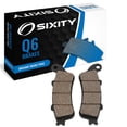 thumbnail image 1 of Sixity Q6 Front Organic Brake Pads compatible with Honda FSC600 Silver Wing FSC600D Non ABS 256mm Front Disc 2002-2006 Complete Set, 1 of 5