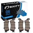 thumbnail image 1 of Sixity Q6 Front Organic Brake Pads compatible with Honda ST1100 ABS A 1996-2002 Complete Set, 1 of 5