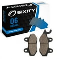 thumbnail image 1 of Sixity Q6 Front Organic Brake Pads compatible with KYMCO Sting 50 2009-2011 Complete Set, 1 of 5